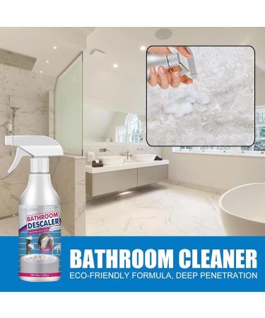Stubborn Stains Cleaner Bathroom Foam Cleaner Spray All-Purpose Bathroom Descaler Foam Spray Powerful Descaling Cleaning Agent for Bathroom Toilet Bath Shower Glass (1Pcs) - Buy Online on SooperMarket.com