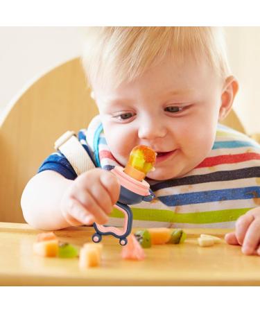 Buy Neamou Blue Baby Fruit Feed Pacifier | Silicone Food Feeder & Teething Toy for Babies - Buy Online on SooperMarket.com