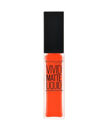 Maybelline New York Color Sensational Vivid Matte Liquid Lipstick Orange Obsession 0.26 fl. oz - Buy Online on SooperMarket.com