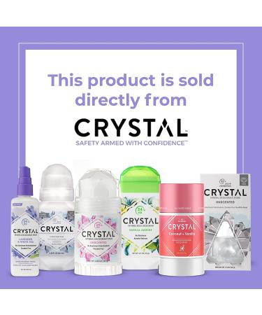 Crystal Deodorant 3 Pack - Mineral Roll-On Vegan Deodorant, Unscented 2.25 fl. oz - Buy Online on SooperMarket.com