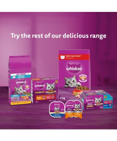 WHISKAS Perfect Portions Wet Cat Food - Tuna - 75g (24 Pack) Cuts in Gravy Tuna 75 g (Pack of 24) - Buy Online on SooperMarket.com