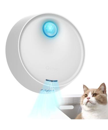 Qimic Cat Litter Deodorizer Deodorization Litter Box Odor Eliminator, Rechargeable Dust-Free Litter Genie for Cat Litter Box Shoe Box Kitchen