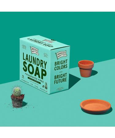 Ingredients Matter Fragrance-Free Laundry Soap Powder - 36 oz | Hypoallergenic, Natural & Eco-Friendly Detergent-Free Formula | Made in USA | 72 Loads Unscented - Buy Online on SooperMarket.com