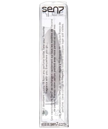 Refillable Fragrance Atomizer - Portable Easy Refill Pump in Glacial White | Shop Internationally - Buy Online on SooperMarket.com