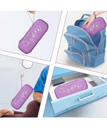Premium Stethoscope Case for MDF & Littmann Models - Durable Purple with Mesh Pocket for Nurse Accessories - International Shipping Available - Buy Online on SooperMarket.com