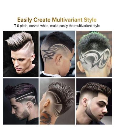 Buy AUPancc Professional Cordless Hair Trimmer - 0mm Bald Clippers for Men | Zero Gapped T-Blade Beard Shaver - International Shipping Available - Buy Online on SooperMarket.com