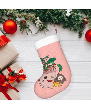 YYHHAOFA Sunflower Seeds and Strawberries Prints Christmas Decorative Stockings : Soft Light and Tactile Suitable for Christmas Holiday Party - Buy Online on SooperMarket.com