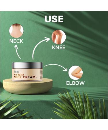 BlueQueen Rice Water Neck Cream | Treat Acanthosis Nigricans | Exfoliant for Dark Skin Areas (50g) - International Shipping - Buy Online on SooperMarket.com
