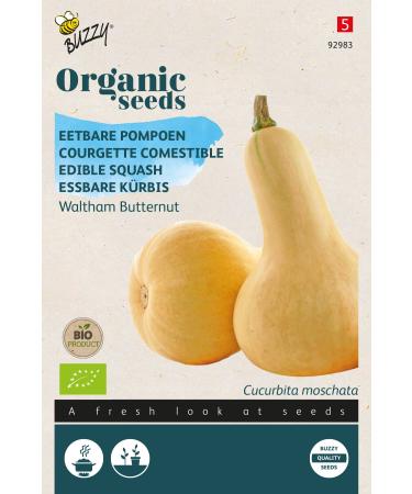 Buzzy Organic Edible Squash Waltham Butternut (BIO) - Content: Approx. 2 Grams