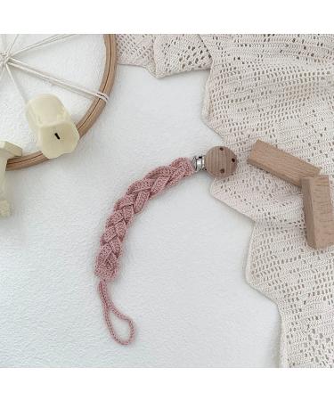 Tian-K Pacifier Chain for Babies | Cotton DIY Dummy Hook & Bite Belt | Perfect Pacifier Accessory for Newborns - Buy Online on SooperMarket.com