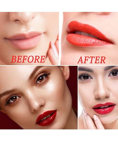 Fusang 6Pcs Lip Tint Stain Set - Long Lasting Moisturizing Lip Gloss for Women - Buy Online on SooperMarket.com