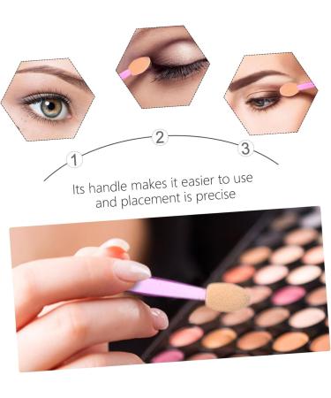 BELLIFFY 80pcs Sponge Makeup Stick Makeup Brush Eyeshadow Cosmetic Eye Shadow Sponge Non Latex - Buy Online on SooperMarket.com
