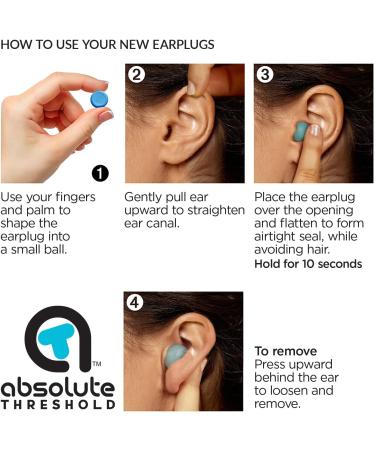 Ultra Soft Silicone Earplugs for Sleeping, Travel, Studying - 24 Pairs, Waterproof, Noise Reduction - Moldable and Snoring Relief - White, 48 Count - Buy Online on SooperMarket.com