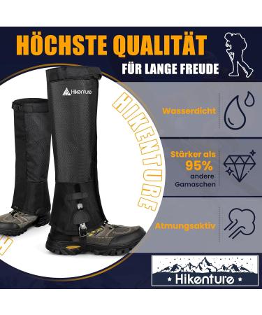 Buy Hikenture Waterproof Gaiters for Men & Women - Perfect for Hiking Outdoor and Snow Protection - Buy Online on SooperMarket.com