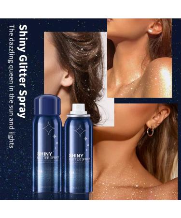 Women's Long-Lasting Waterproof Hair Glitter Spray for Prom, Festivals & Parties - Sparkle and Shine on Stage and beyond! - Buy Online on SooperMarket.com
