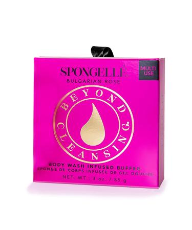 Buy SPONGELL Flower Boxed Bulgarian Rose - 3oz Luxury Body Wash Sponge | International Shipping - Buy Online on SooperMarket.com