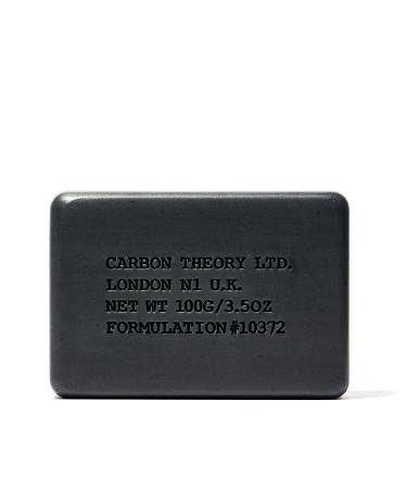 Carbon Theory Charcoal & Tea Tree Oil Facial Cleansing Bar | Travel-Friendly 100g - Buy Online on SooperMarket.com