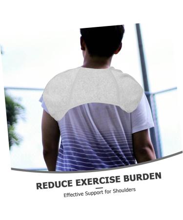 Kisangel Shoulder Protector Shoulder Wrap Protector Outdoor Shoulder Gear Sleep Shoulder Sleeve Spandex Grey - Buy Online on SooperMarket.com