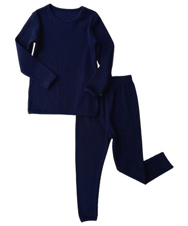 DreamBuy 20 Colours Ribbed Pyjama/Tracksuit/Loungewear Unisex Boys And Girls Pyjamas Baby Clothes Pyjamas For Women And Mens Pyjamas 8-9 Years Oxford Blue