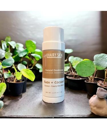 Khairy Skin Natural Deodorant with Cocoa Butter & Moroccan Argan Oil - Aluminium Free (Shea & Coconut) - Buy Online on SooperMarket.com