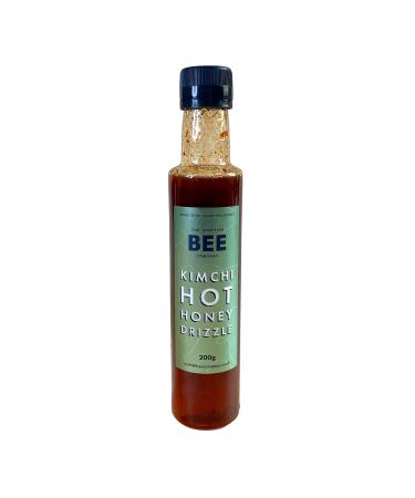 Kimchi Hot Honey Drizzle from The Scottish Bee Company 200g - Made Using Locally Sourced Blossom Honey and Kimchi Brine for Zingy Dishes