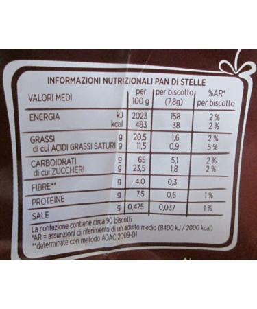 Mulino Bianco Pan di Stelle Biscuits with Cocoa & Hazelnuts - 12.34 Oz (350g), Pack of 4 | Italian Import - Buy Online on SooperMarket.com