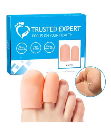 Washable Soft Silicone Toe Protector for Blisters & Toenails Loss - Skin-Friendly & Flexible - Buy Online on SooperMarket.com