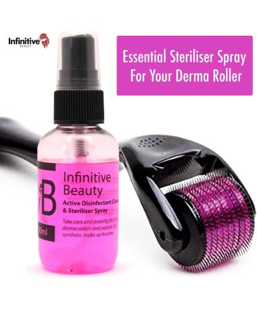 Infinitive Beauty Disinfectant & Sterilizer Spray for Derma Rollers & Brushes 50ml - Care & Extend Lifespan of Tools - Buy Online on SooperMarket.com