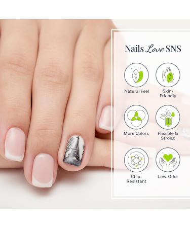 SNS Nail Dip Powder - Gelous Color Dipping Powder Les Mis | Long-Lasting 14 Days | Low-Odor No UV Lamp | 1 OZ | International Shipping Available - Buy Online on SooperMarket.com