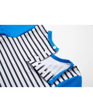 BONVERANO Baby Boys Swimsuit | Toddler Bathing Suit UPF 50+ Sun Protection | Dinosaur Stripe | 2-3 Years - Buy Online on SooperMarket.com