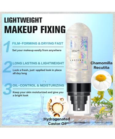 Shop Dewy Makeup Setting Spray - Hydrating Shimmer Glow Finish | Long Lasting & Lightweight | 3.15 Fl Oz - Buy Online on SooperMarket.com