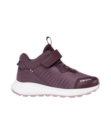 Viking Unisex Kids Aery Tau Mid GTX 1v Rain Shoe 34 EU Narrow Grape