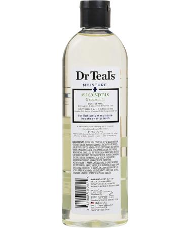 Dr. Teals Mothers Day Bath & Body Oil Gift Set - Eucalyptus & Spearmint with Pure Epsom Salt - 2 Pack 8.8oz - Hydrating Essential Oils for Stress Relief - Buy Online on SooperMarket.com
