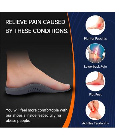 SPIEZ Orthotic Arch Support Insoles & Steel Toe Shoes Bundle for Men - Heavy Duty Inserts for Indestructible Work Sneakers - Buy Online on SooperMarket.com