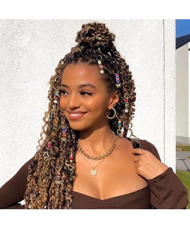 Gold Rhinestone Loc Jewelry Set for Black Women - 9PCS - Buy Online on SooperMarket.com