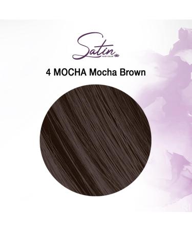 Satin Hair Color - Ultra Vivid Fashion Colors - 4 Mocha - International Shipping Available - Buy Online on SooperMarket.com