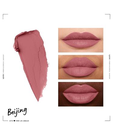 NYX Soft Matte Lip Cream Beijing - Lightweight Liquid Lipstick 0.27 Fl Oz - Buy Online on SooperMarket.com