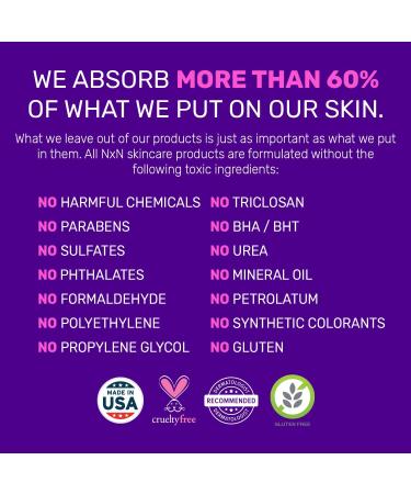 NxN Oil Control Moisturizer | Balancing Watermelon & Rosehip Face Lotion | USA Made | Natural Ingredients for Oily & Dry Skin | 1oz - Buy Online on SooperMarket.com