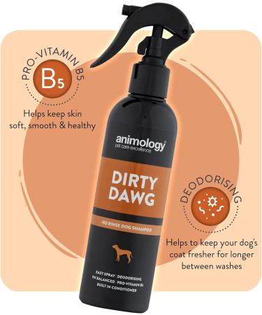 Animology Dirty Dawg Pup No-Rinse Shampoo Dog Spray 250ml - Buy Online on SooperMarket.com