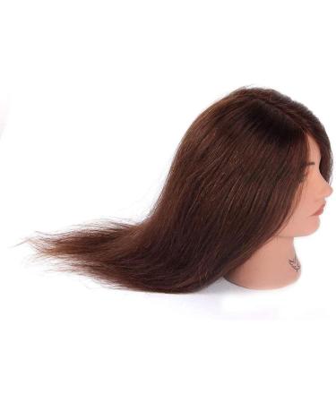 16 Inch Female Adjustable Tailor Puppet & Training Head Hazy Mannequin for Cosmetics & Hair Styling - Buy Online on SooperMarket.com