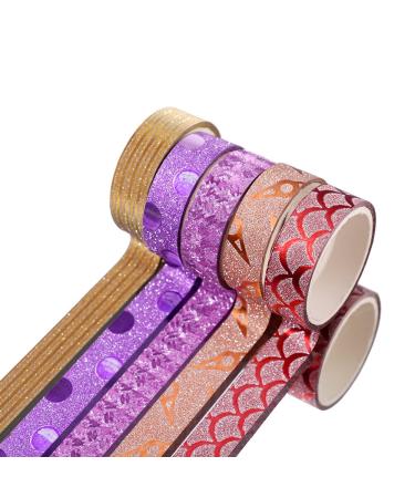 30 Rolls Washi Masking Tape Set - Decorative Craft Tape Collection for DIY, Gift Wrapping - Colorful Designs and Patterns - Buy Online on SooperMarket.com