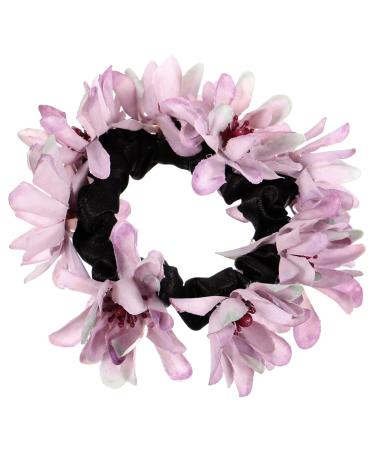 Beavorty Elegance Artificial Flower Women's Hair Tie Fabric Elastic Accessories Bridesmaid Graceling