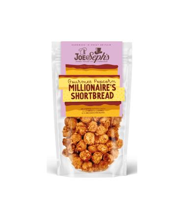 Joe & Seph's Millionaire's Shortbread Popcorn (1x70g) gourmet popcorn on the go snack sweet popcorn