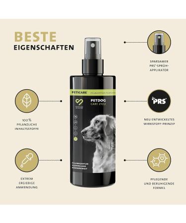 Peticare Fur Care Spray for Dogs - Boost Fur Growth Shine & Moisture | PRS System for Long-Lasting Results - Buy Online on SooperMarket.com