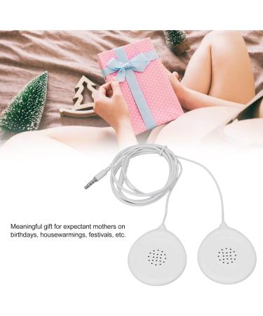 Prenatal Belly Speakers - Baby Bump Headphone for Pregnancy - White (12 Stickers) - Buy Online on SooperMarket.com
