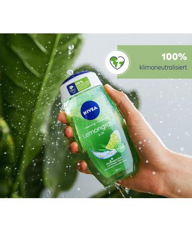 NIVEA Lemongrass & Oil Nourishing Shower Gel 250ml | Refreshing Biodegradable Formula with Nourishing Oil Beads & Revitalising Fragrance - Shop Internationally - Buy Online on SooperMarket.com