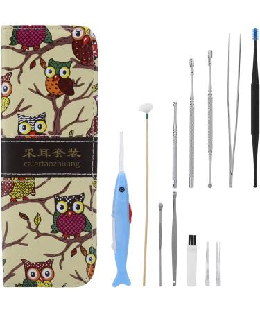 Stainless Steel LED Ear Wax Remover Kit for Adults & Kids | Reusable Ear Cleaners with Soft Tips - Buy Online on SooperMarket.com