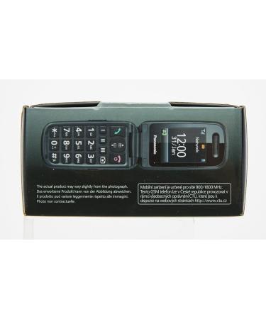 Panasonic KX-TU446EXG Senior Cell Phone - Shockproof SOS Button Large Display & Keys - No Contract - Gray - Buy Online on SooperMarket.com