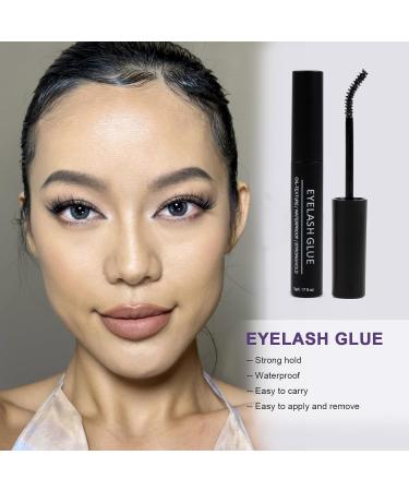 Individual Lashes Extension Kit - 77 Wide-Stem 9-15mm Mix False Eyelashes with Glue & Applicator - DIY Natural Cluster Lashes Extensions Kit - Portable for Home/Outing - W-7 Light Suit (1 count) - Buy Online on SooperMarket.com