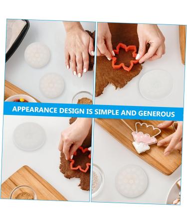 Alipis 4 Pcs DIY Silicone Mold Candle Molds Silicone Molds Mini Cakes Soap DIY Baking Mold Cake Mold Fudge 8X8X1.5CMx2pcs Whitex2pcs - Buy Online on SooperMarket.com
